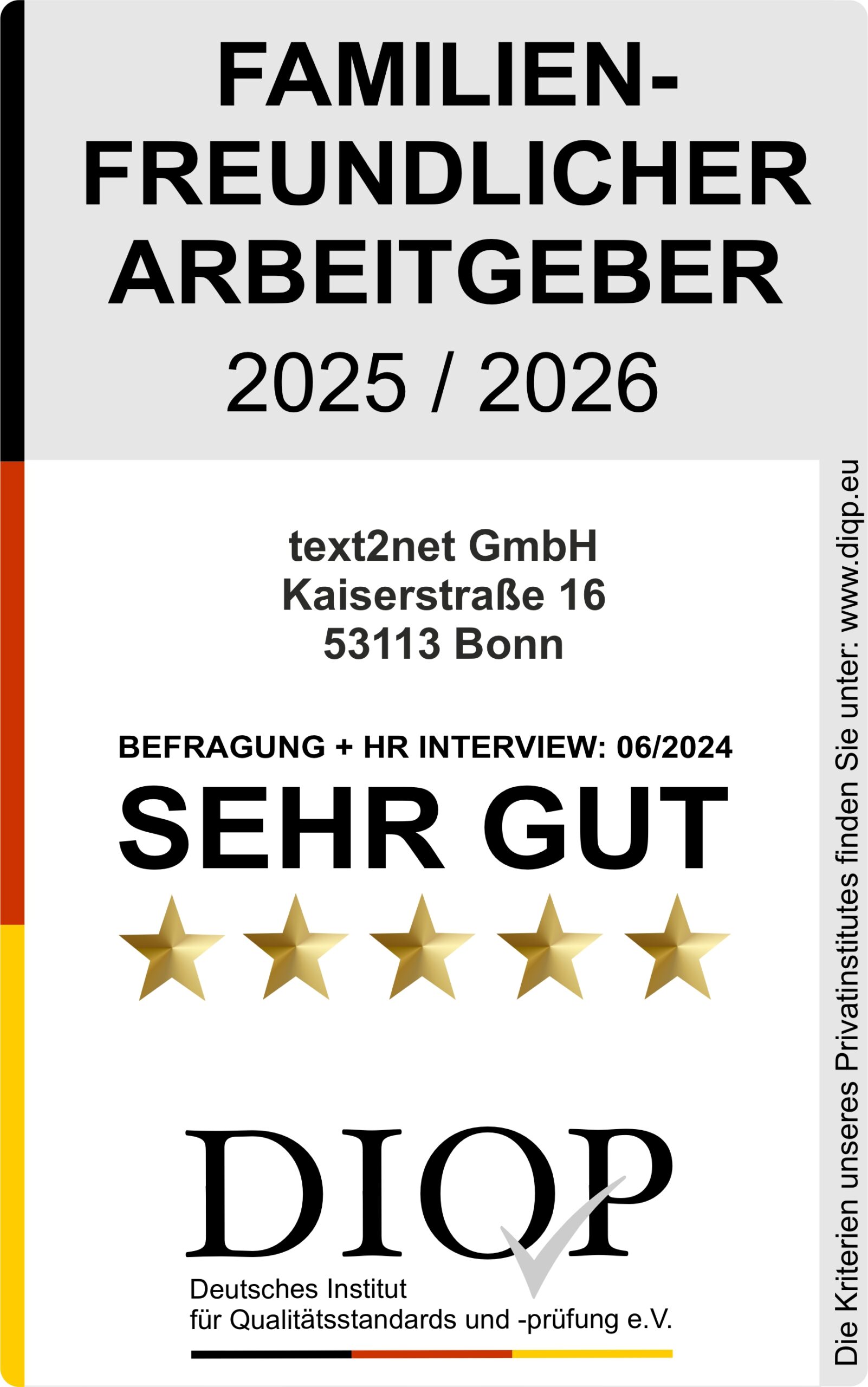 Familienfreundlicher Arbeitgeber